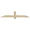 Ekena Millwork Eugene Rough Sawn Timber Gable Bracket, Douglas Fir, 60"W x 12"H x 2"D x 4"F, 5/12 Pitch GBW060X12X0204EUG00RDF - alternate 1